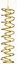 Immagine di DNS-Spirale, Messing, 25 cm hoch