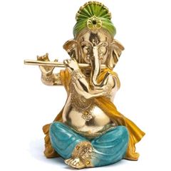 Immagine di Prachtvoller Ganesha mit Flöte
