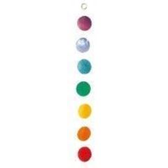 Picture of Muschelmobile regenbogenfarben 50cm