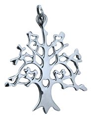 Bild von Anhänger Baum des Lebens Silber 925 2,5cm, 2,5g