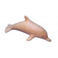 Picture of Delphin Holz natur 12cm