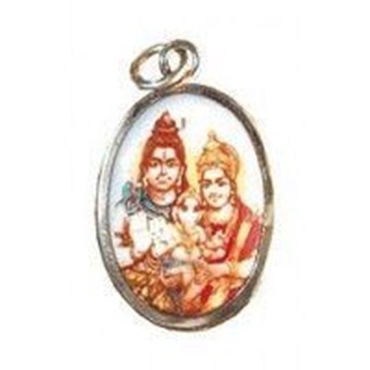 Immagine di Spiritanhänger Shiva, Parvati, Ganesha