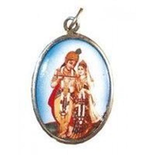 Image sur Spiritanhänger Krishna & Radha