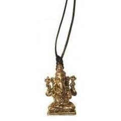 Bild von Halskette Ganesha Messing 3cm