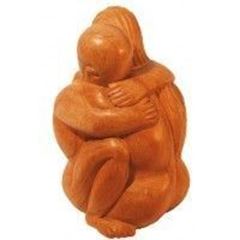 Immagine di Tantrische Figur wave Holz natur 15cm