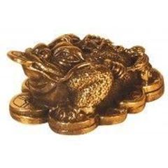 Bild von Money Frog  Messing 5cm