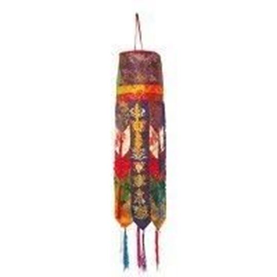 Bild von Tibetischer Raumschmuck Chhakur Hung Brokat 15x88cm