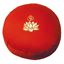 Immagine di Meditationskissen Rot mit Inlet Lotus OM in Gold