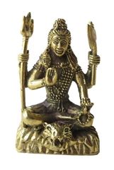 Picture of Shiva auf Tiger Messing 5cm