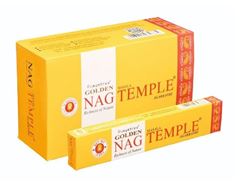 Bild von Vijayshree Incense Golden Nag Temple 15gr.