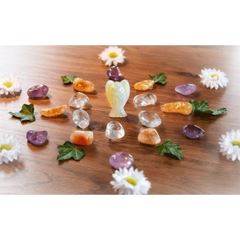 Bild von Crystal Grid Engel-Verbindung – Edelstein-Set