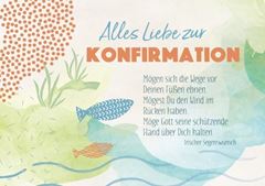 Picture of Alles Liebe zur Konfirmation 6 Ex.