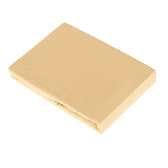 Image sur Spannbetttuch 140-160 x 200 cm in sahara-beige von The Spirit of OM