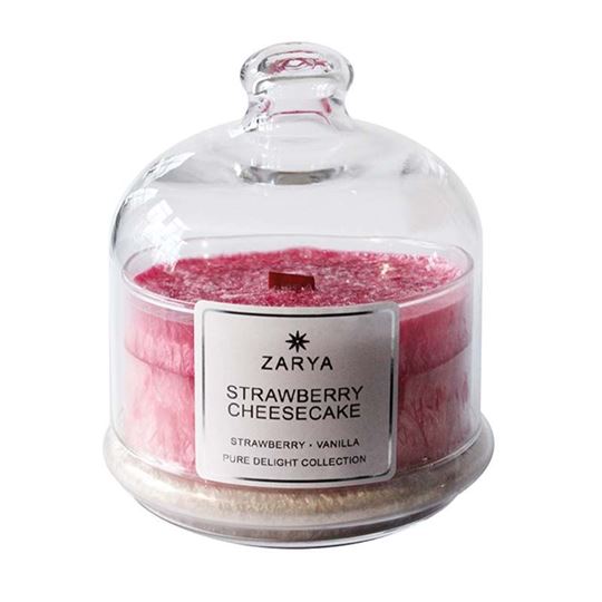 Immagine di Duftkerze Mini Strawberry Cheesecake aus der Zarya Collection