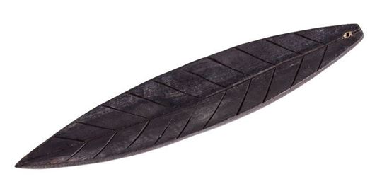 Image sur Räucherstäbchenhalter - dark Leaf