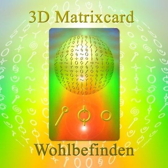 Bild von 3D Matrixcard Wohlbefinden