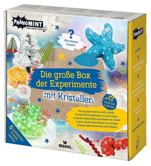 Picture of PhänoMINT Die grosse Box der Experimente mit Kristallen, VE-1
