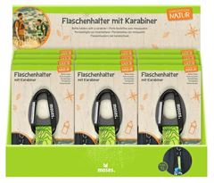 Image de Expedition Natur Flaschenhalter mit Karabiner, VE-12