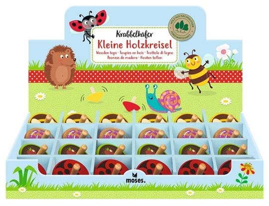 Bild von Krabbelkäfer Kleine Holzkreisel, VE-24