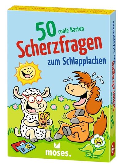 Image sur 50er 50 coole Karten - Scherzfragen zum Schlapplachen, VE-1