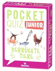 Picture of Pocket Quiz junior Verrückte Tiere