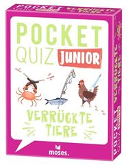 Image de Pocket Quiz junior Verrückte Tiere