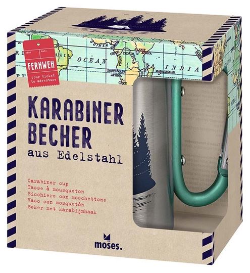 Picture of Fernweh Karabiner-Becher Into the wild, VE-3