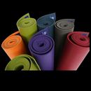 Image sur Yogamatte Premium 200 x 60 cm in Dunkelblau von Lotus Design