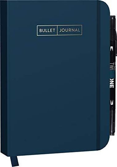 Image sur Bullet Journal Deep Blue 05 mitoriginal Tombow TwinTone Dual-Tip Marke