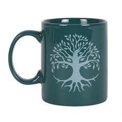 Picture of Kaffee-/ Teetasse Tree of Life Keramik 10xØ8cm