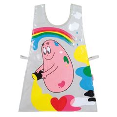 Picture of barbapapa - coated cotton double apron  grey, VE-6