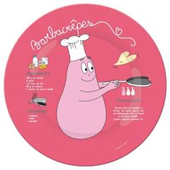 Image de barbapapa - large plate  barbacrêpes, VE-6