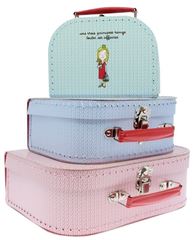 Immagine di les princesses - set of 3 suitcases , VE-2