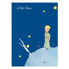 Picture of the little prince - notebook large size  dark blue, VE-6