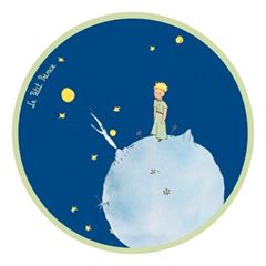 Picture of the little prince - mouse pad  round shape, VE-6