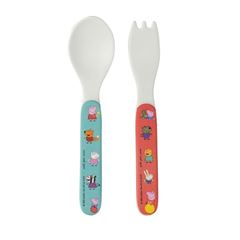 Bild von peppa pig - 2-piece cutlery set , VE-6