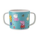 Bild von peppa pig - double-handled cup with anti-slip base , VE-6