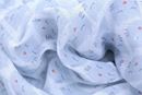 Picture of les chats - muslin swaddle  blue 120 x 120 cm, VE-2