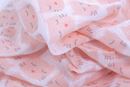 Bild von les chats - muslin swaddle  pink 70 x 70 cm, VE-4