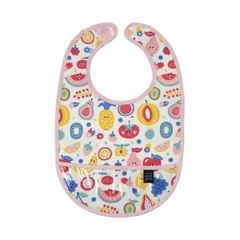 Immagine di tutti frutti - coated cotton bib all over , VE-6