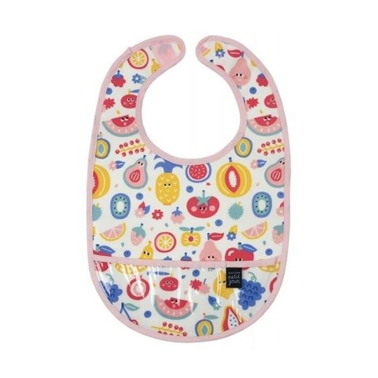 Image sur tutti frutti - coated cotton bib all over , VE-6