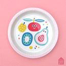 Picture of tutti frutti - baby plate , VE-6