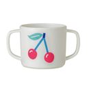 Picture of tutti frutti - double-handled cup with anti-slip base and cap , VE-6