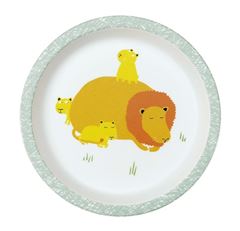 Bild von la savane - baby plate , VE-6