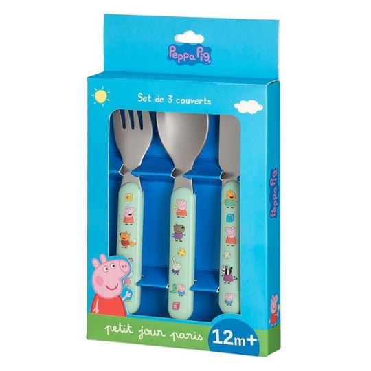 Image sur peppa pig - cutlery set , VE-6