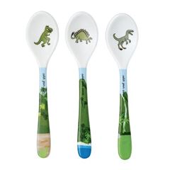 Bild von les dinosaures - set of 3 spoons , VE-4