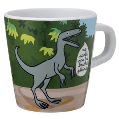Image de les dinosaures - small mug ne parle pas la bouche pleine , VE-6