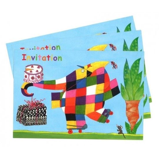 Immagine di elmar - set of 10 invitation cards , VE-12