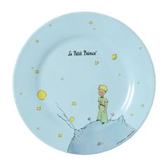 Picture of the little prince - dessert plate  ø23cm, VE-6