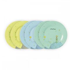 Image de the little prince - set of 6 dessert plate  ø23cm, VE-1